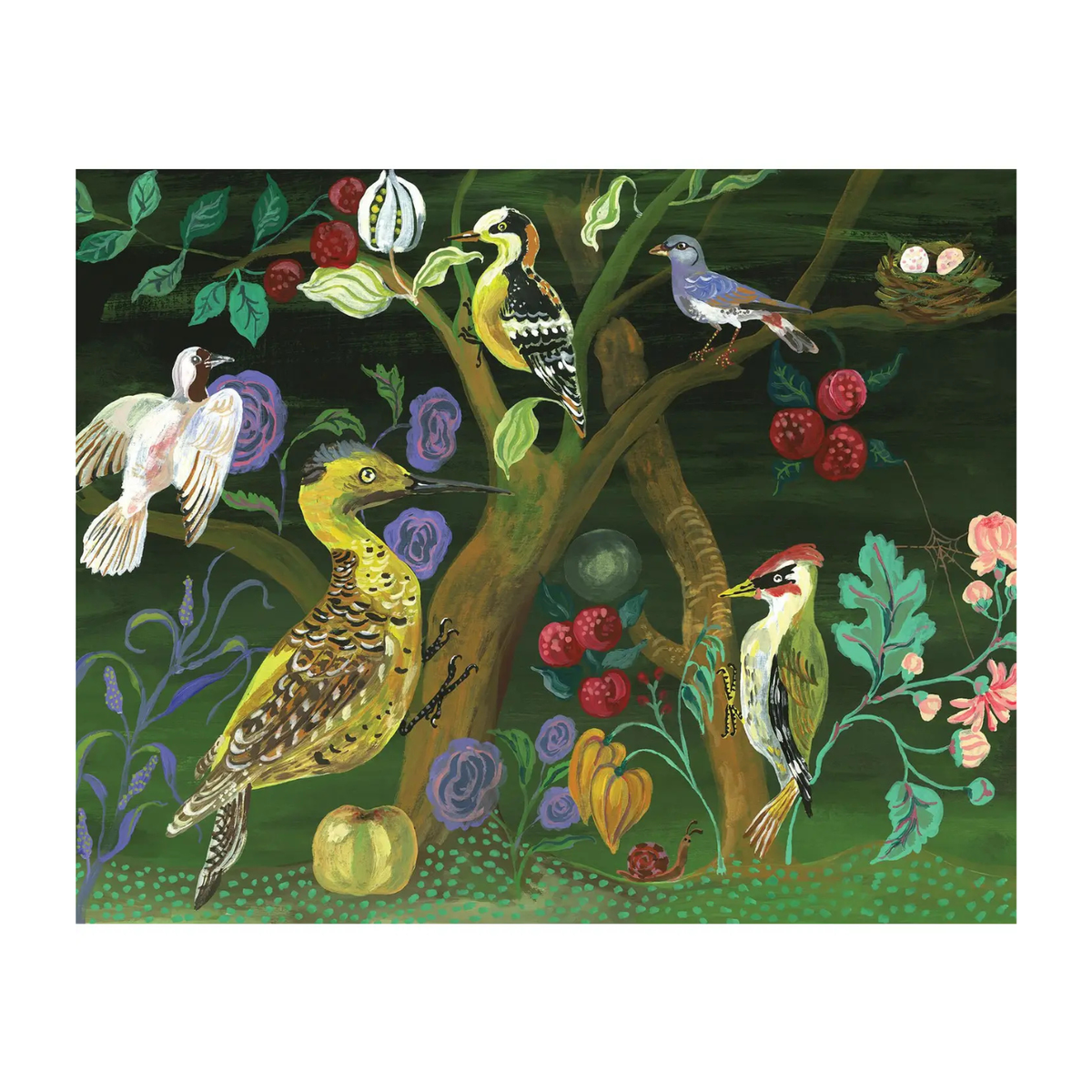 Nathalie Lete: Tree of Birds 1,000-Piece Puzzle