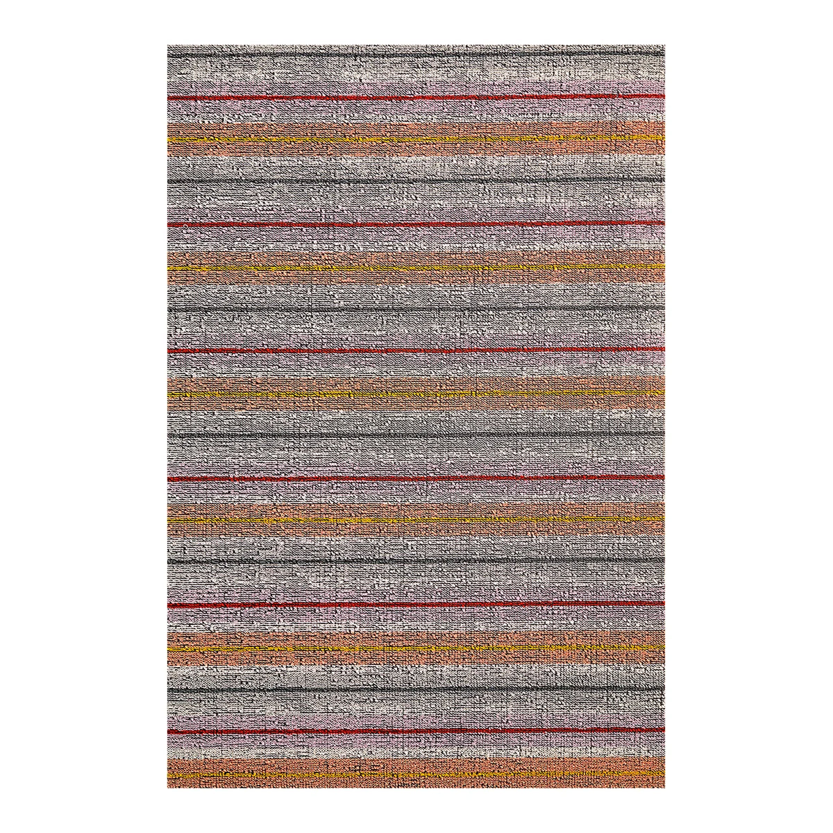 Bon Bon Ribbon Stripe Shag Mat