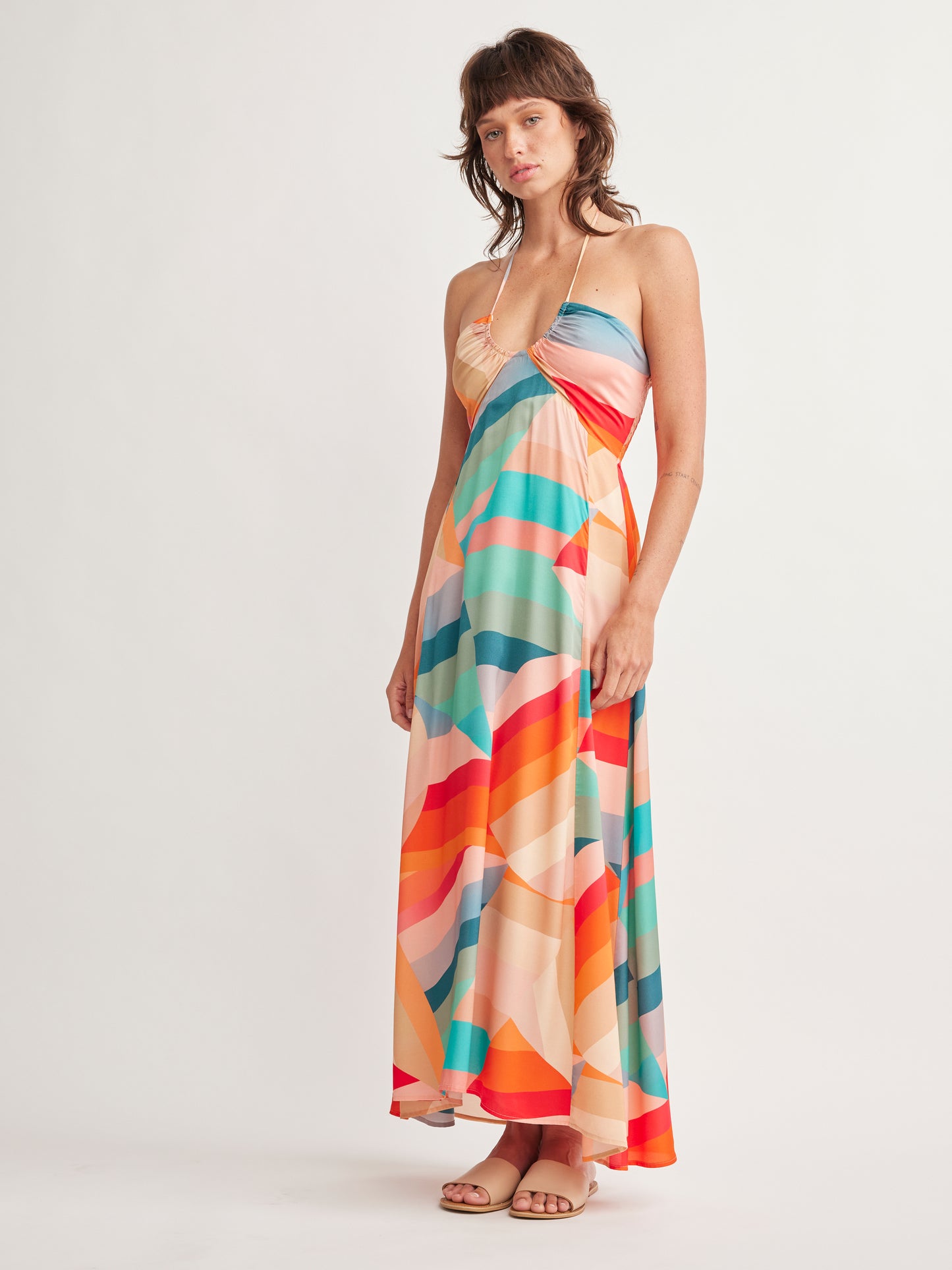 Kaleidoscope Katya Halter Dress