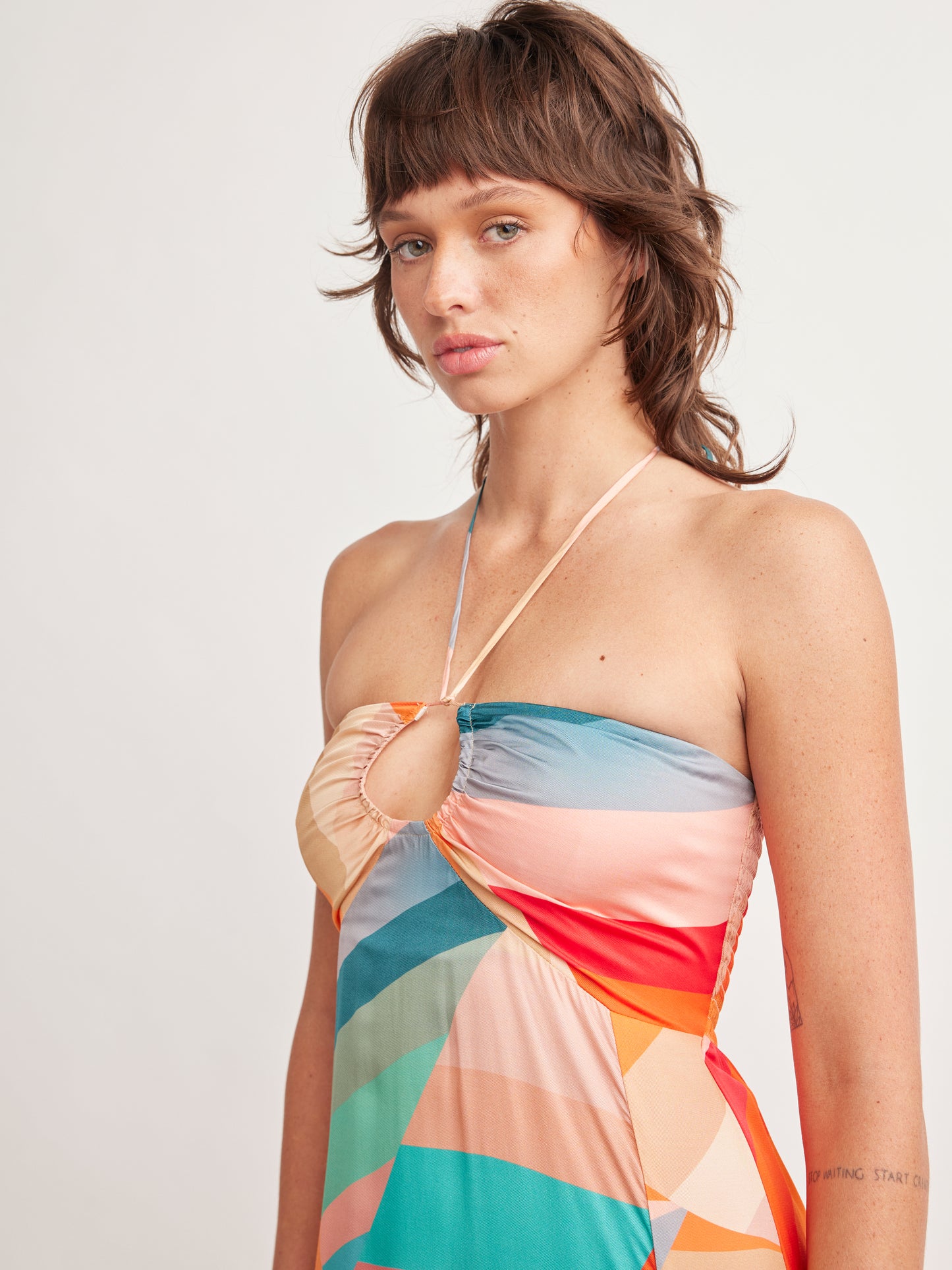 Kaleidoscope Katya Halter Dress
