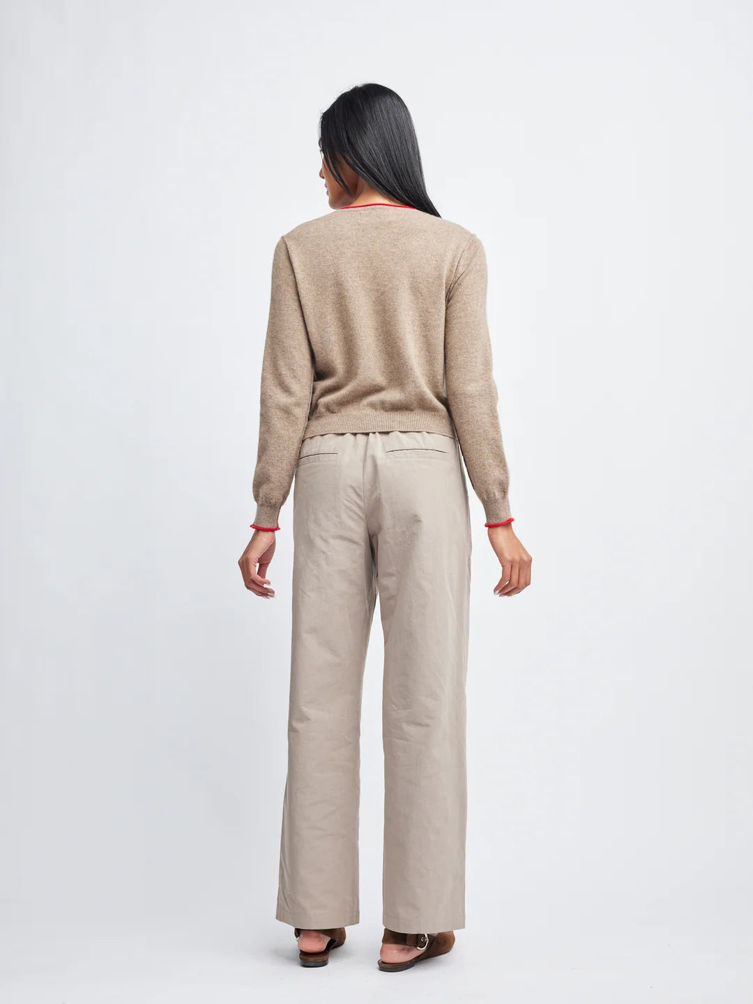 Willow Crew Shrunken Cashmere Sweater