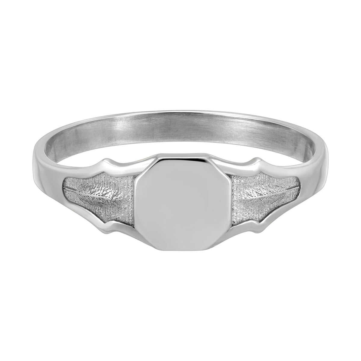 Signet Plume Ring