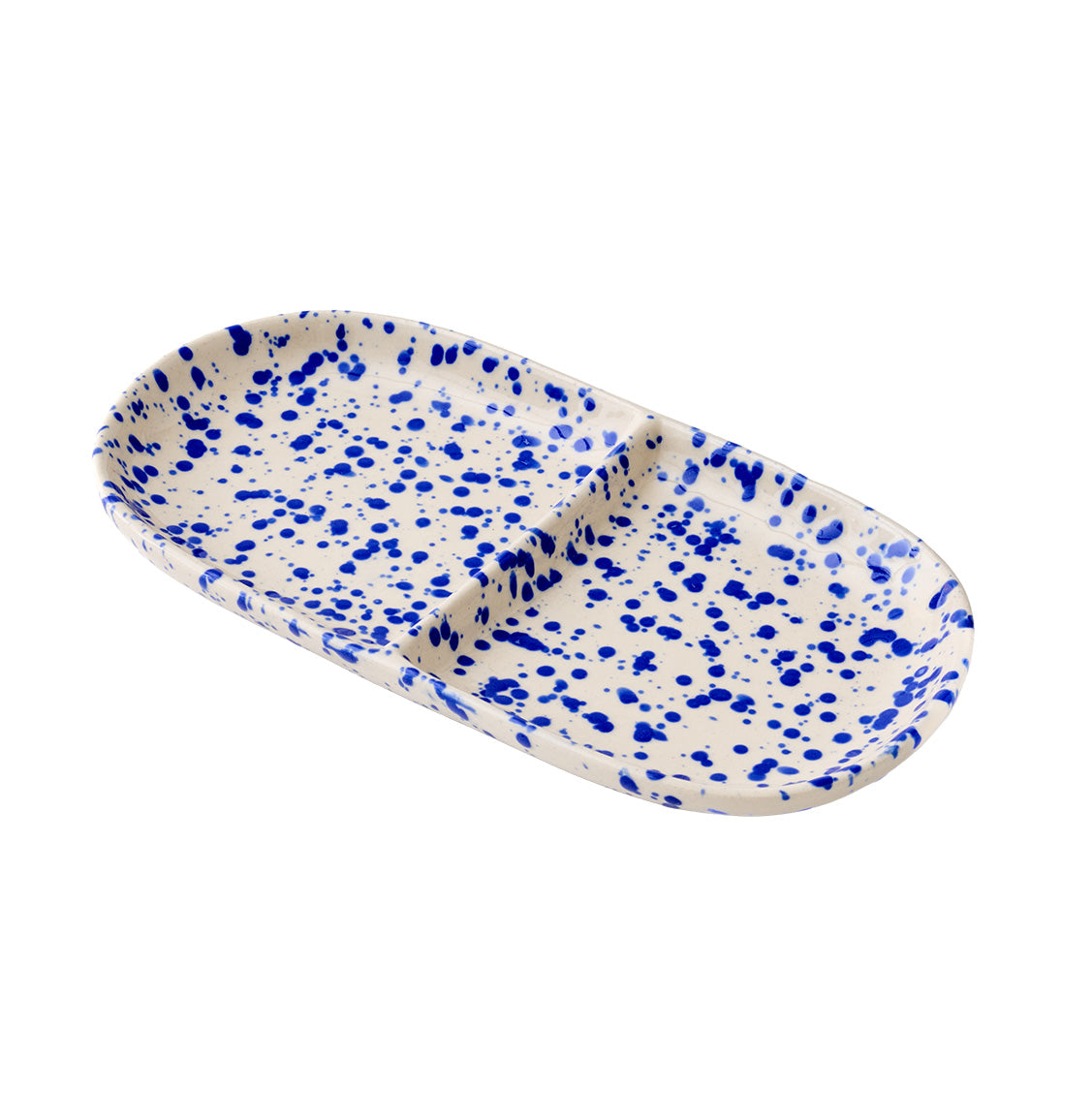 Splatterware Divided Plate