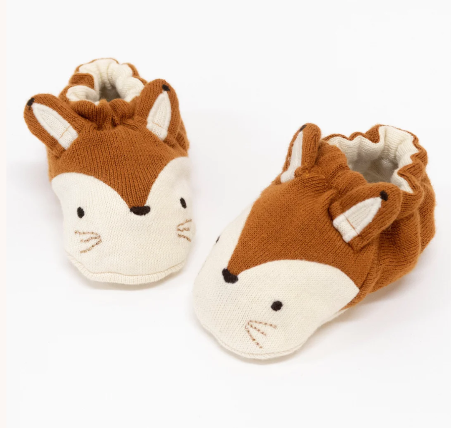 Fox Bonnet & Booties Set