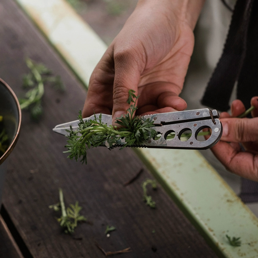 Herb Harvest & Strip Tool