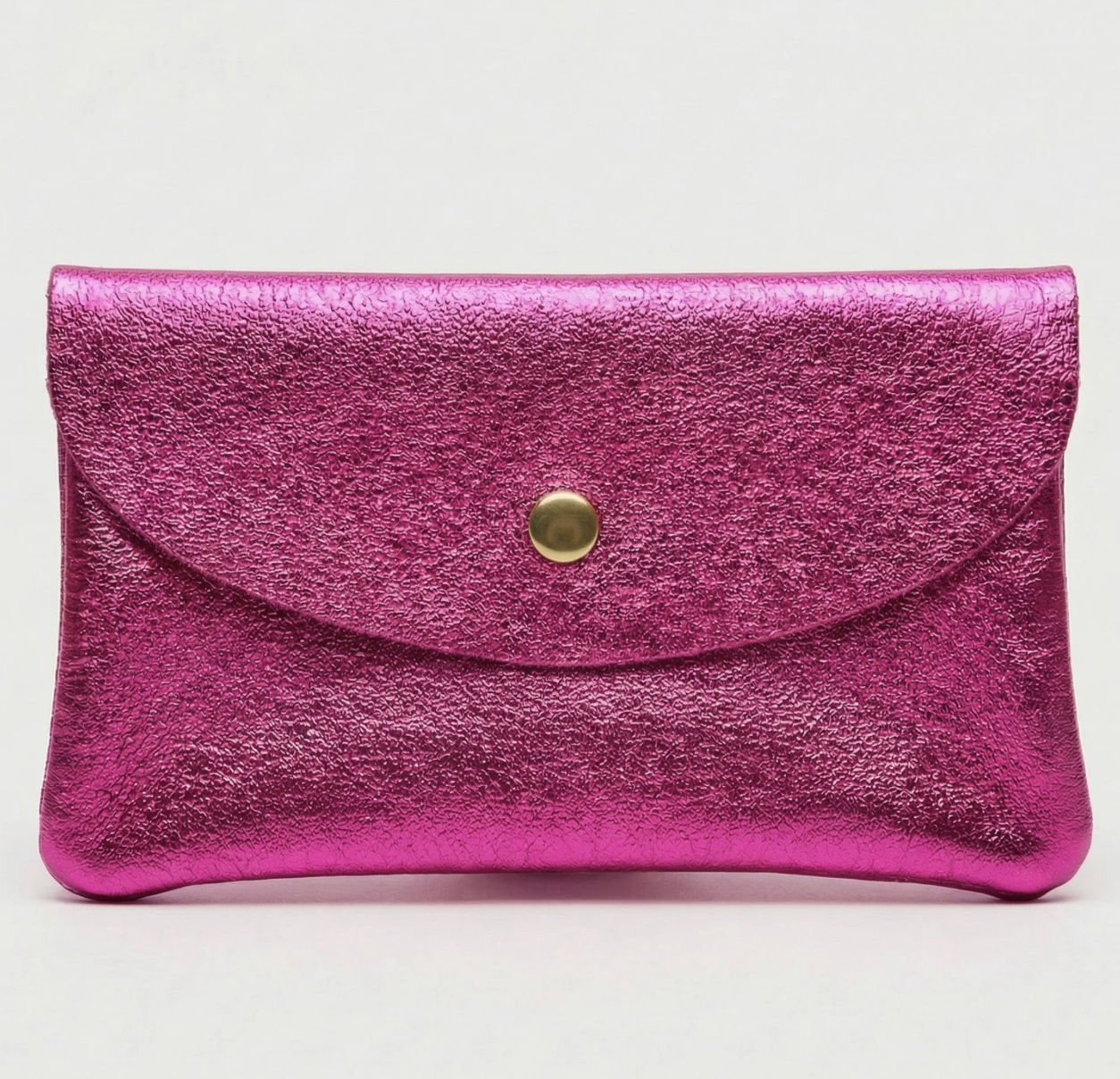 Metallic Leather Wallet