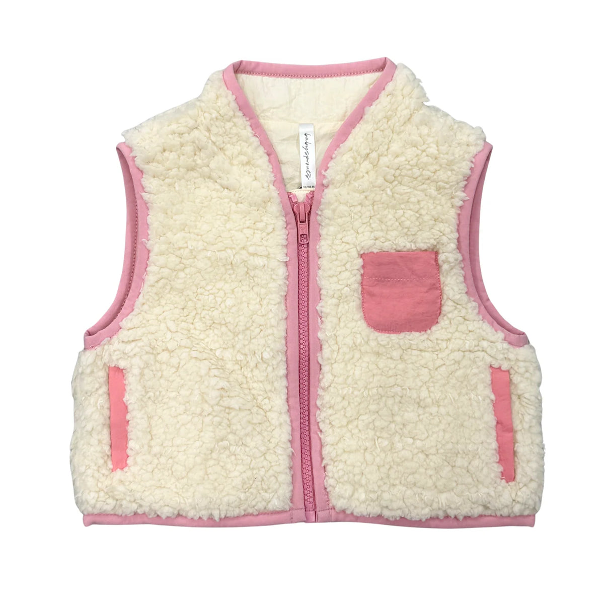 Sherpa Zipper Vest