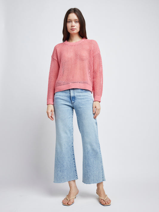 Alanna Fishnet Sweater