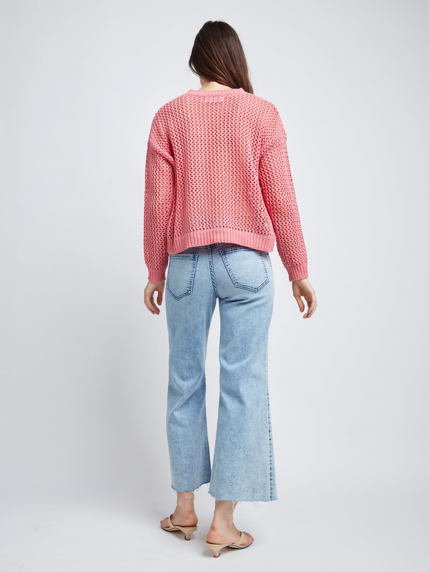 Alanna Fishnet Sweater