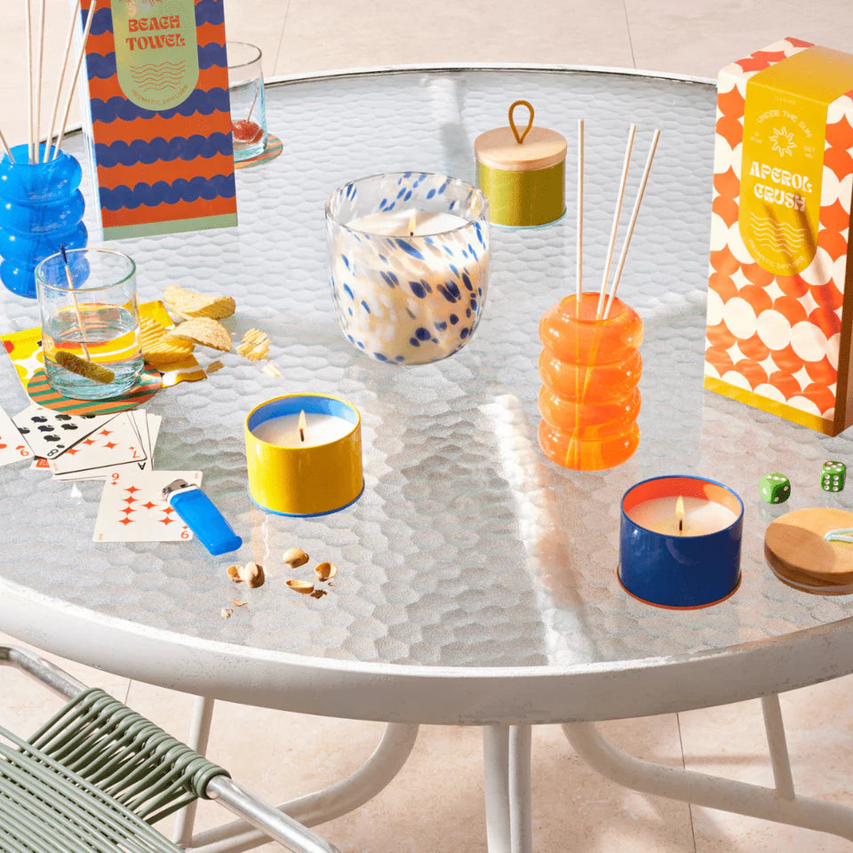 Summer Grass Sun Glass Candle