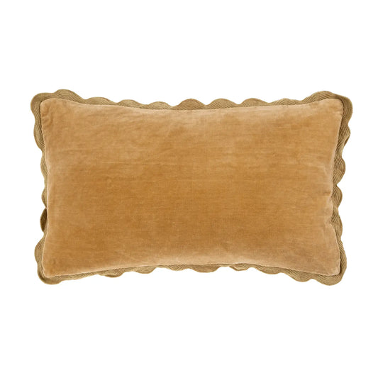 Velvet Scallop Pillow