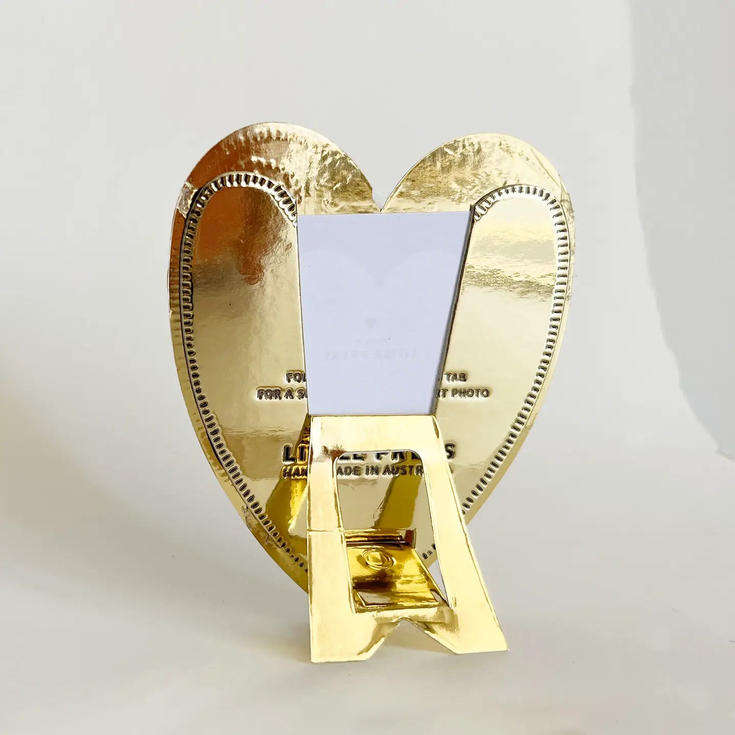 Faux Tin Heart Frame