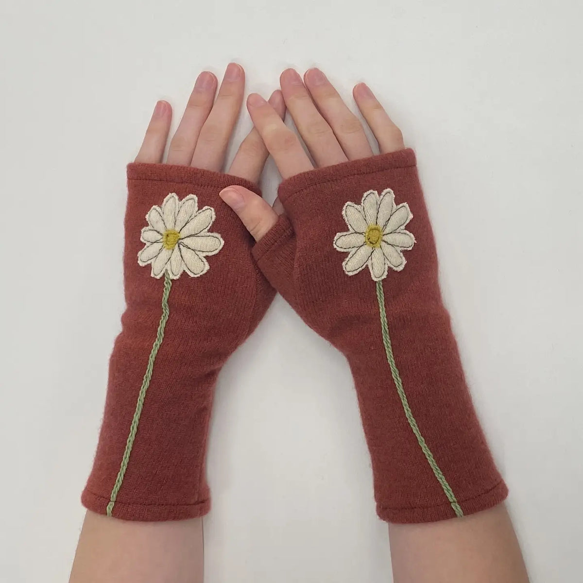 Fingerless Cashmere Gloves