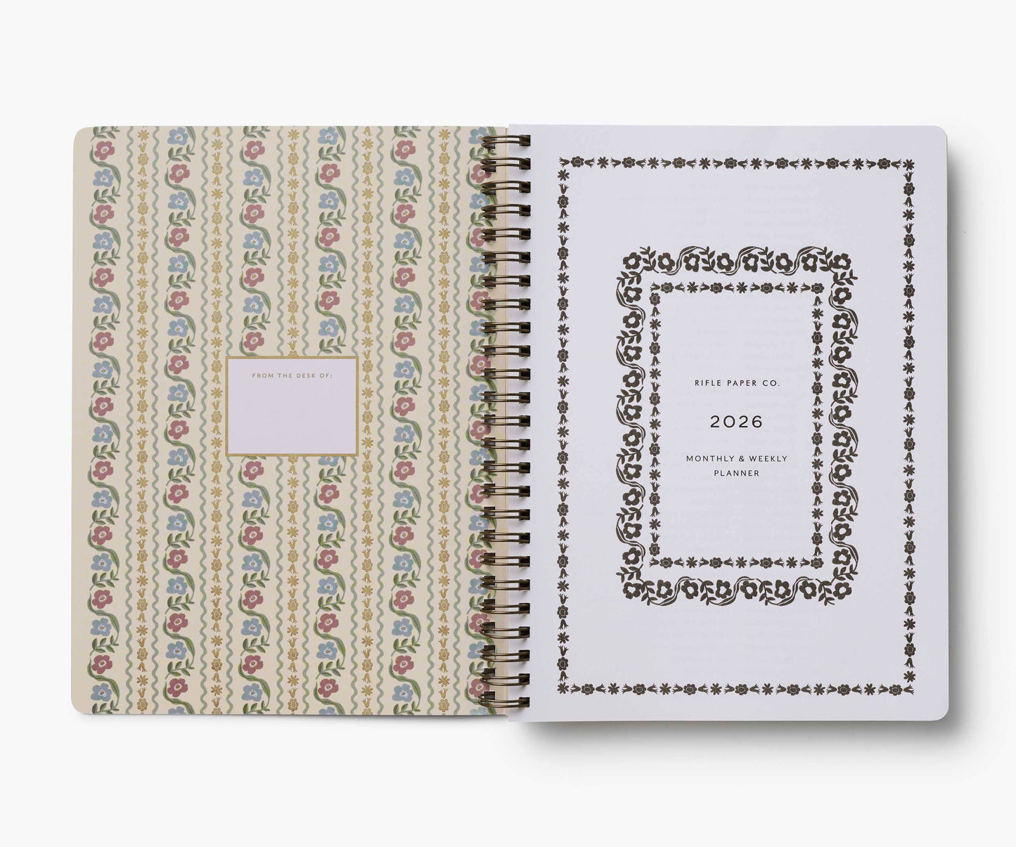 2026 Dahlia 12-Month Softcover Spiral Planner