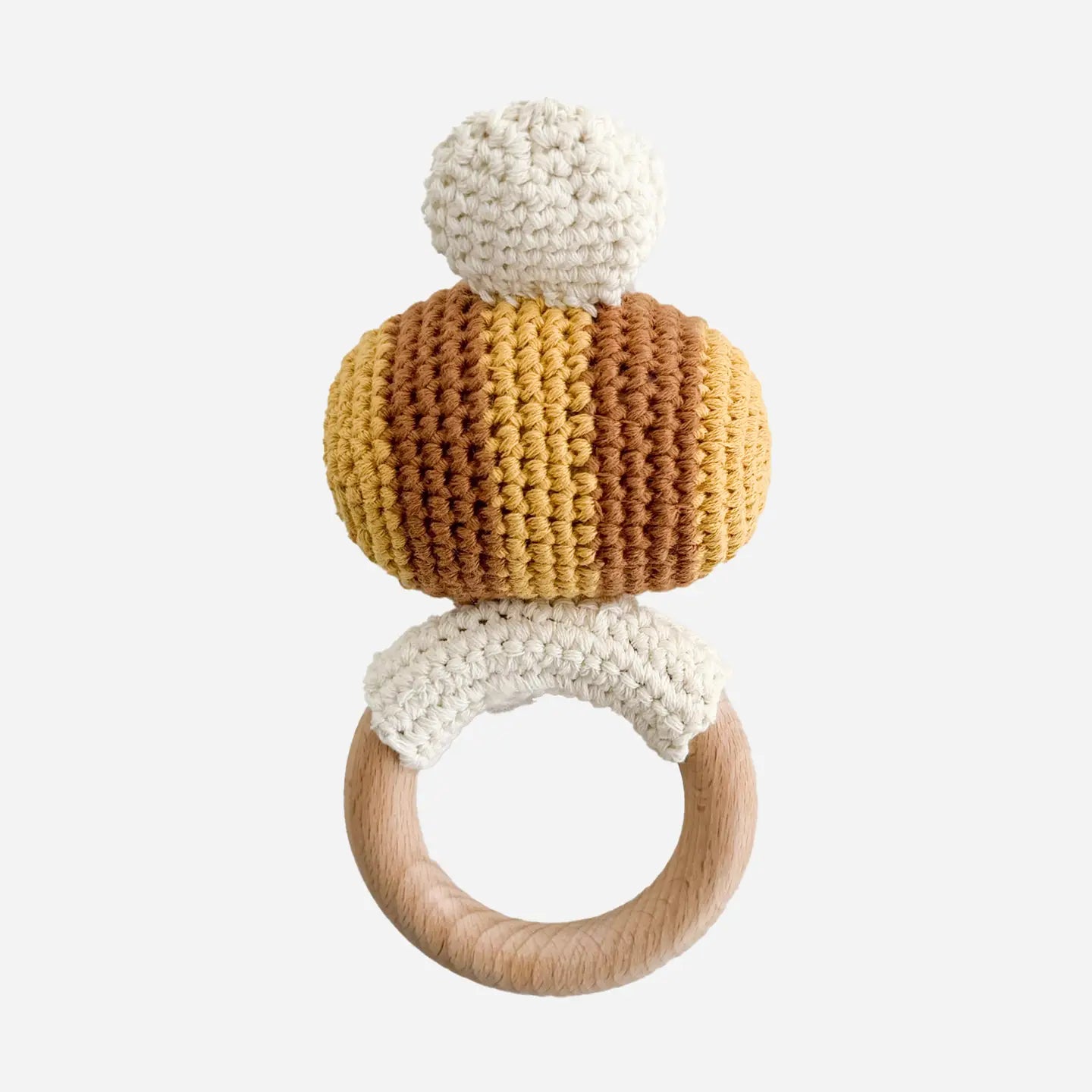 Cotton Crochet Rattle Teether