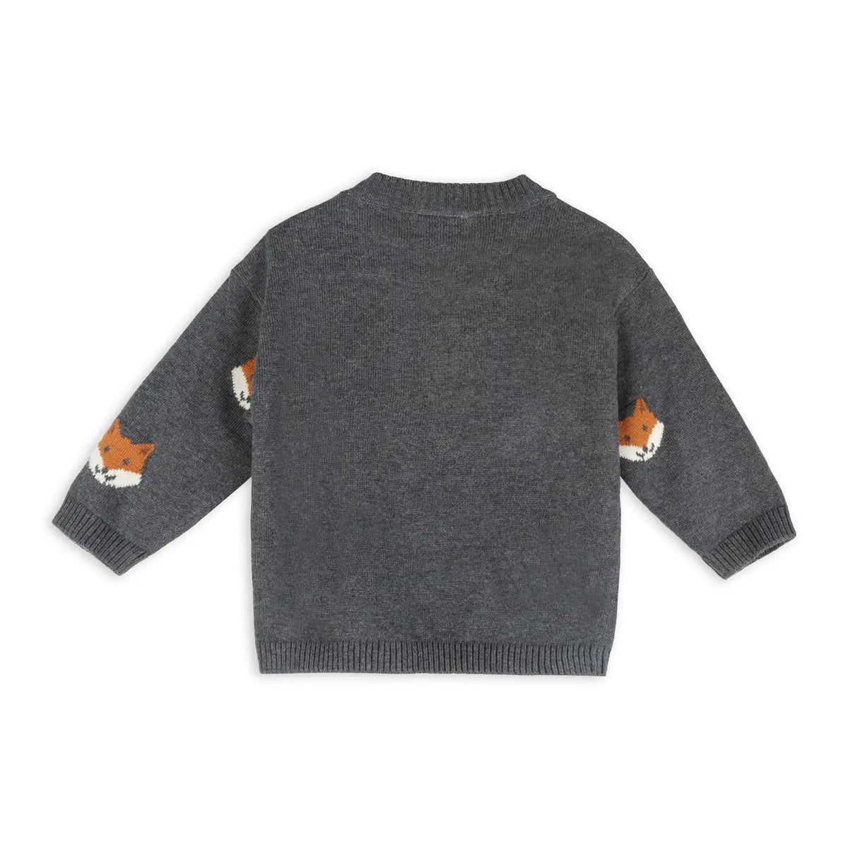 Fox Jacquard Knit Pullover
