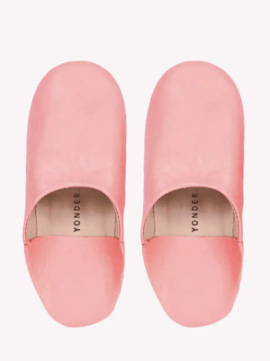 Leather Babouche Slippers