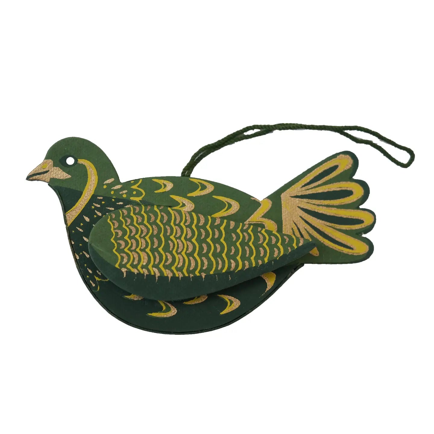 Paper Bird Ornament