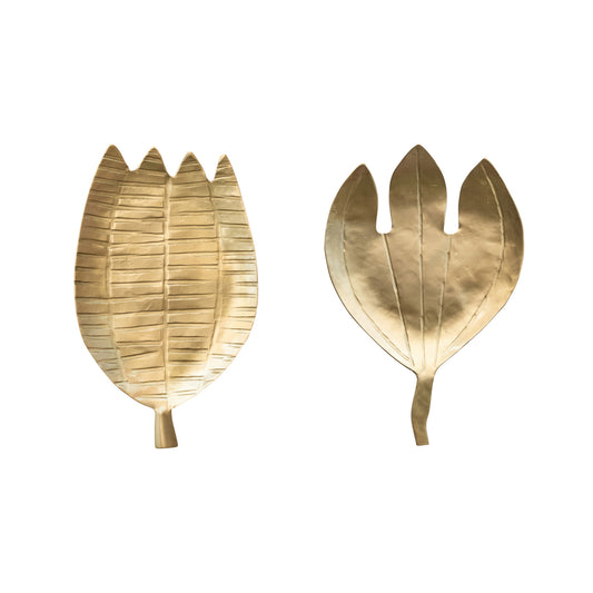 Brass Flower Shaped Dish