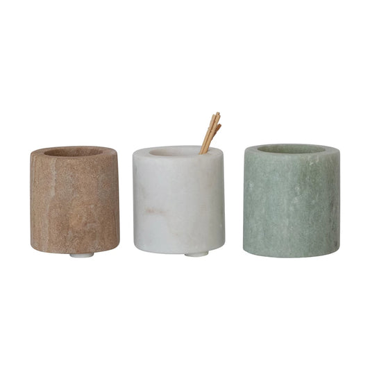 Sandstone Marble Toothpick Holder
