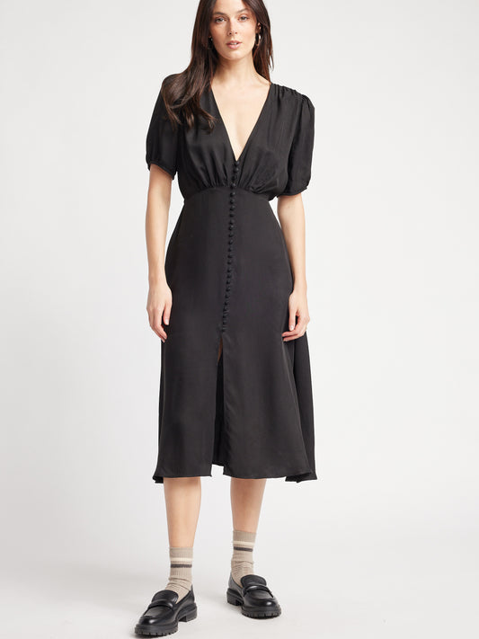 Amiah, V-Neck Dress