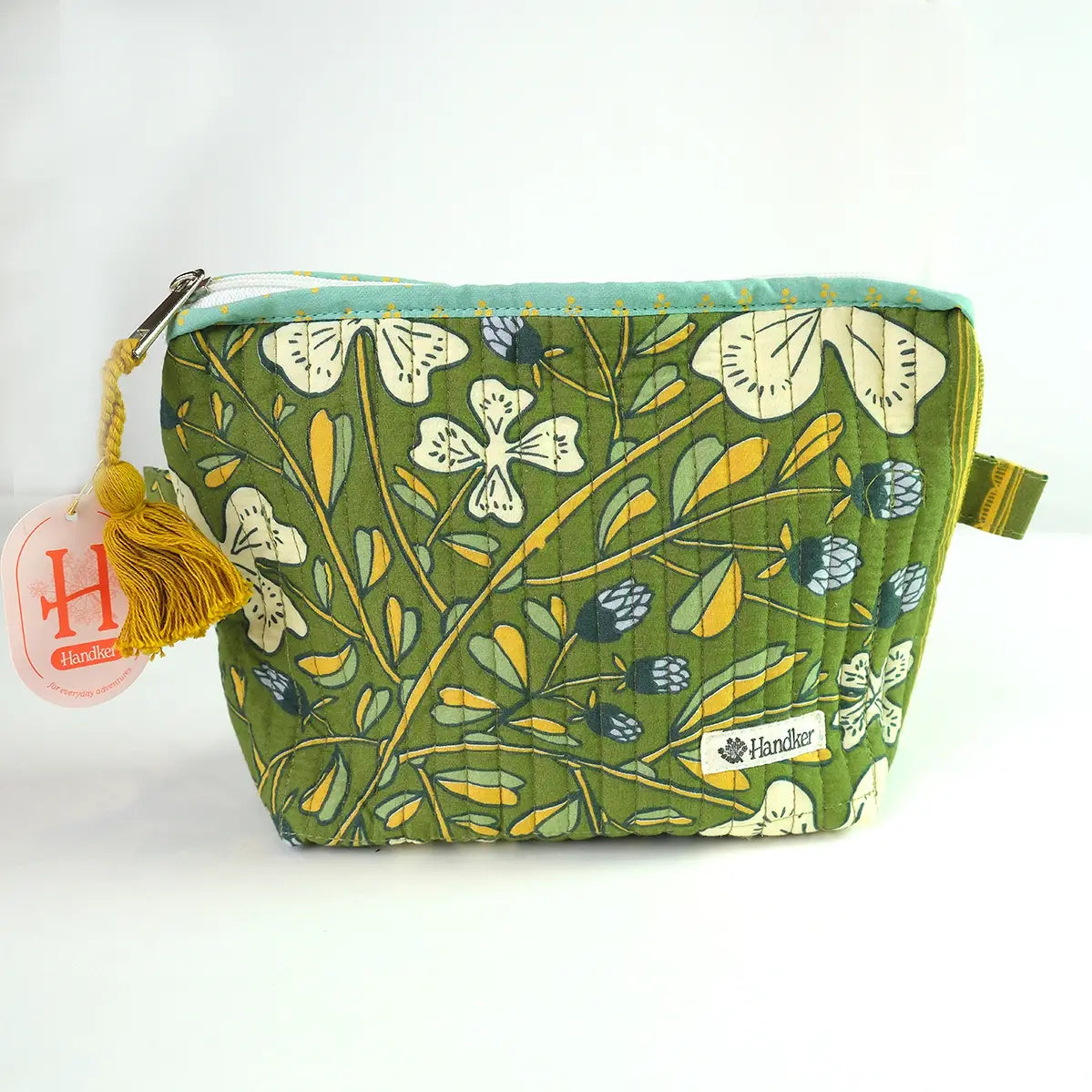 Quilted Zipper Pouch