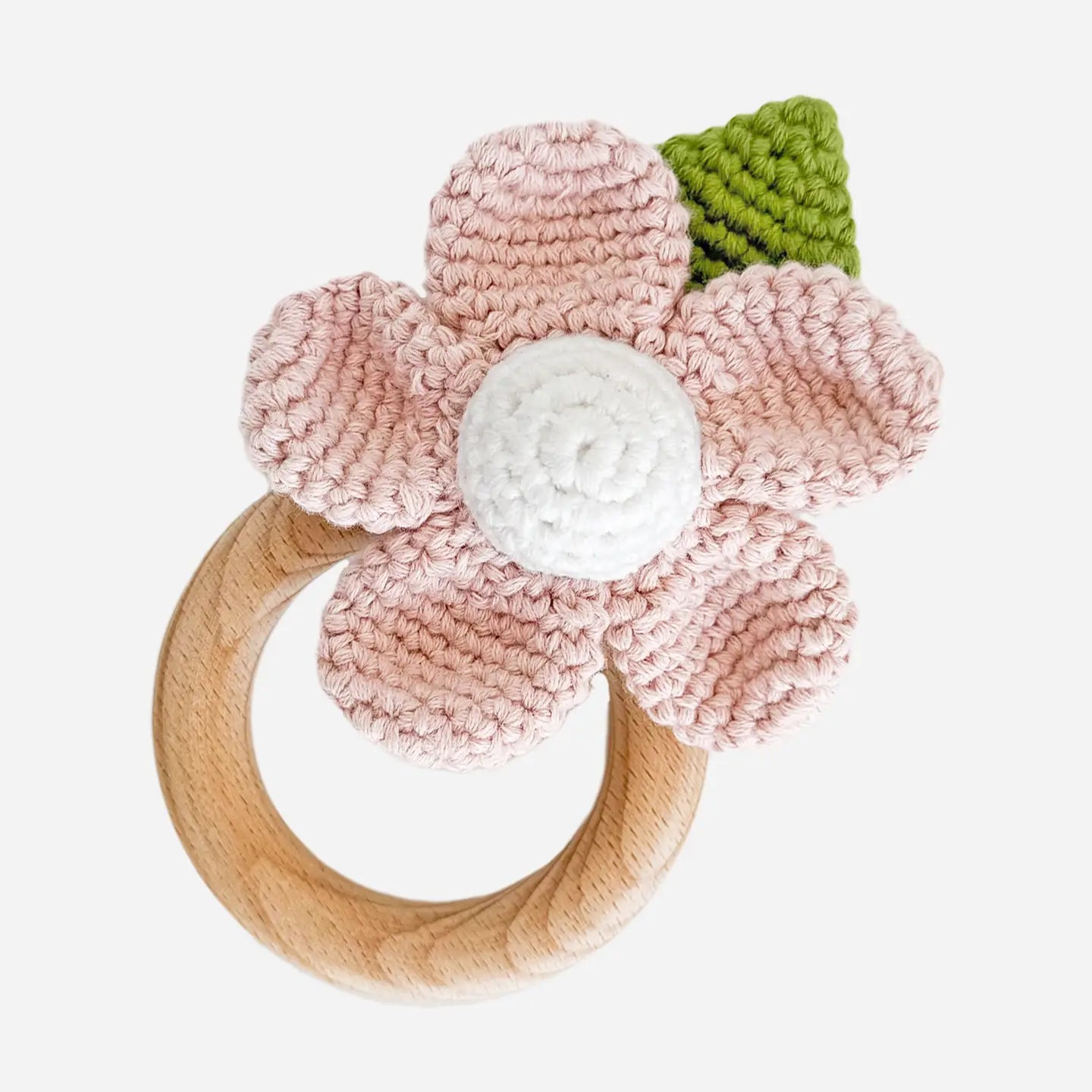 Cotton Crochet Rattle Teether