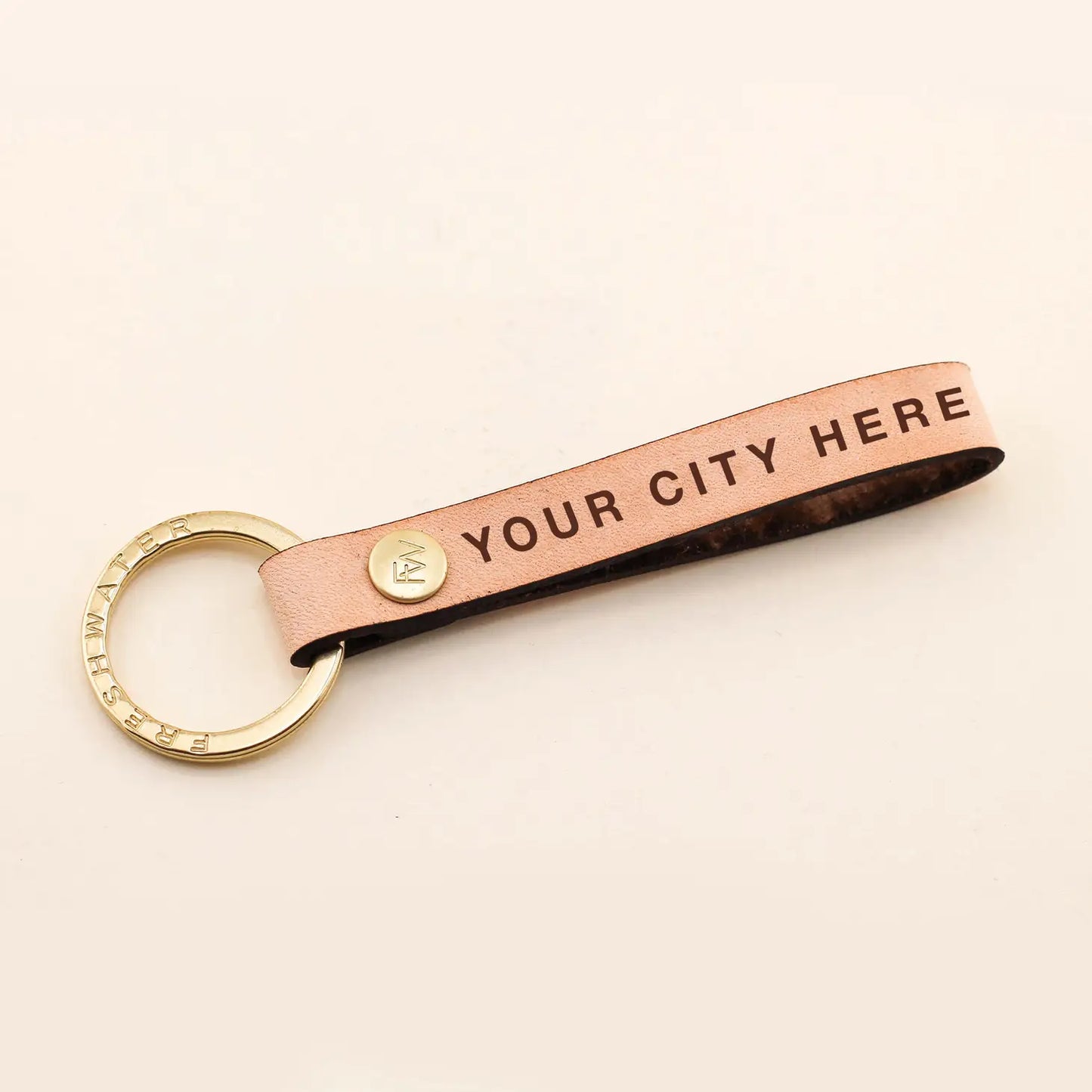 City Skinny Loop Keychain