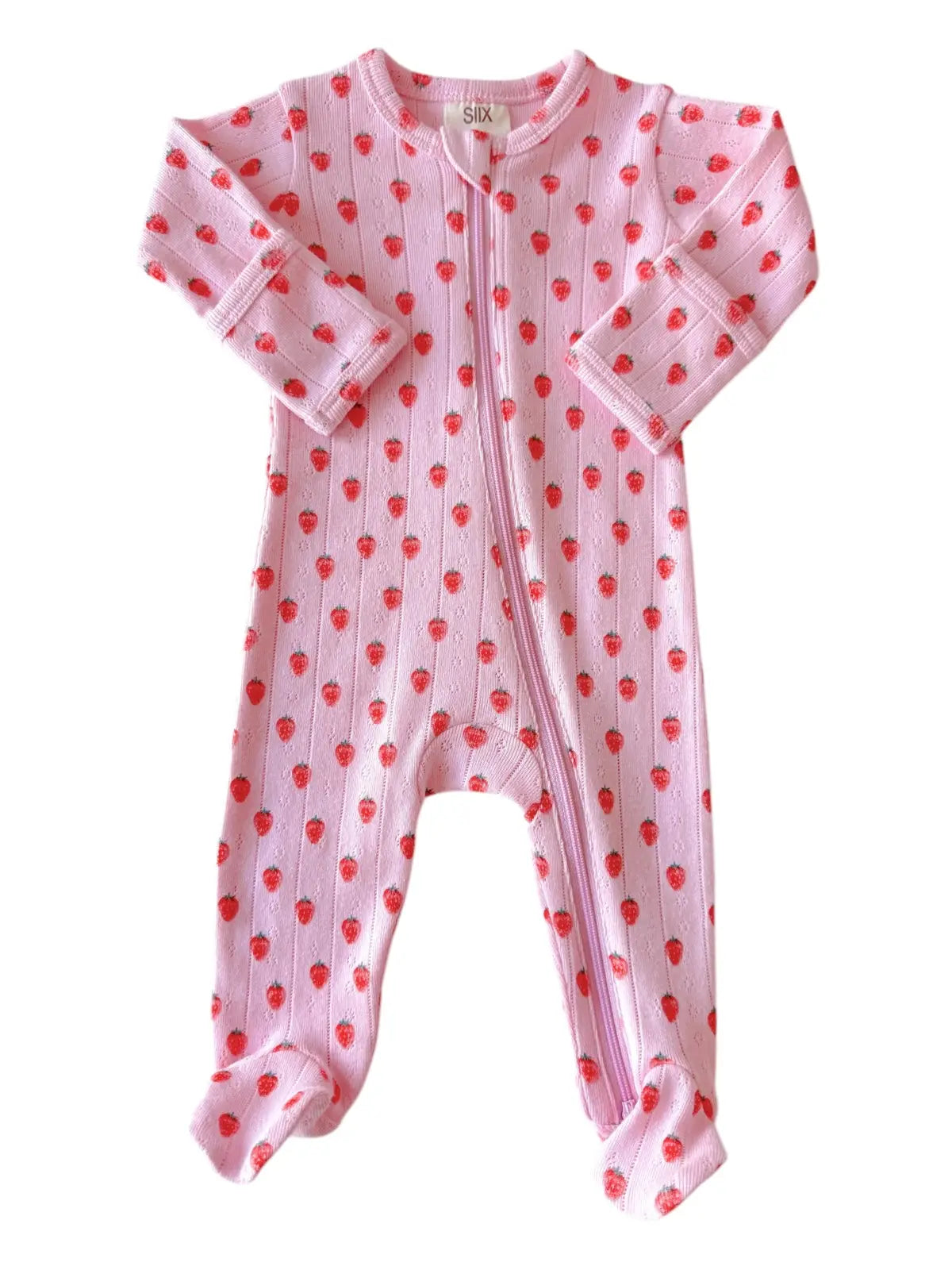 Organic Pointelle 2-Way Zip Footie