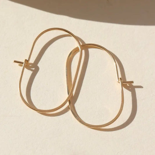Capsule Hoop Earrings