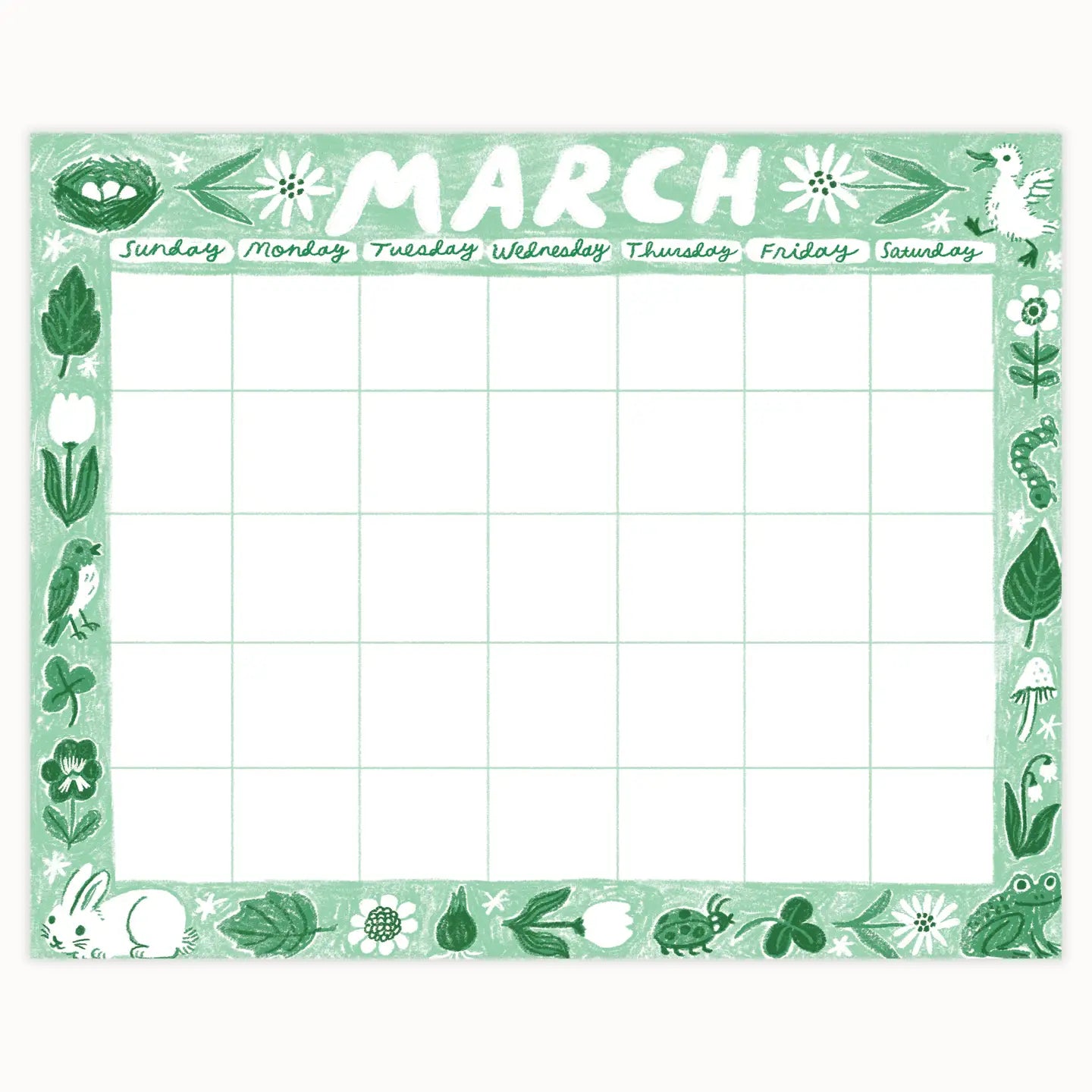 Phoebe Wahl Giant Sheet Calendar