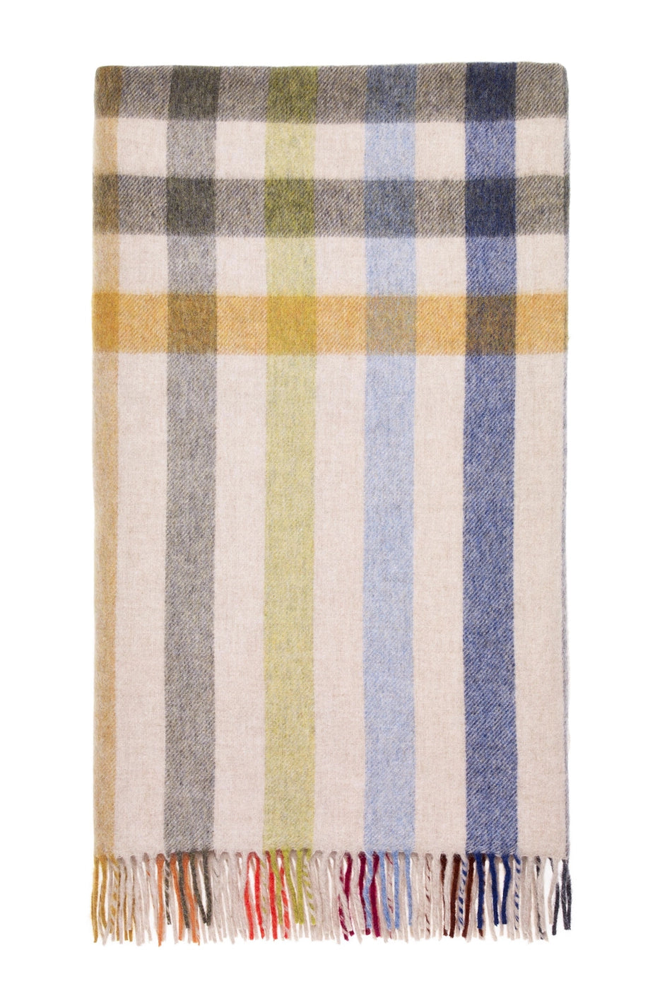 Henley Multicolor Merino Throw