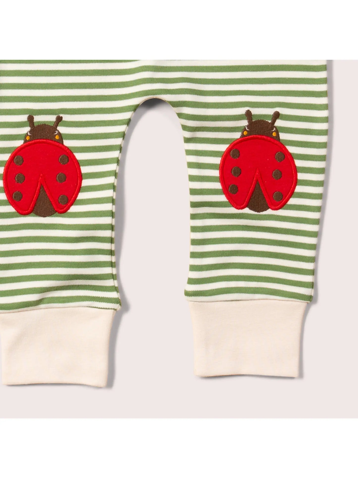 Ladybird Knee Patch Striped Joggers
