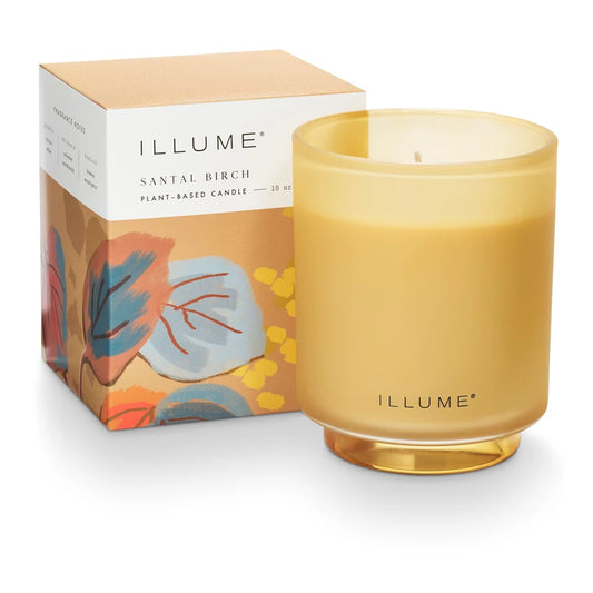 Santal Birch Glass Candle