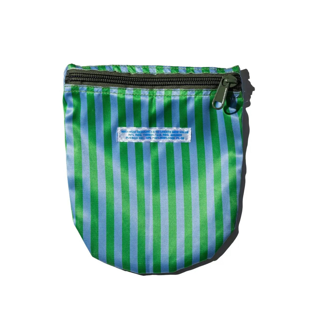 School Tie Fabric Semicircle Pouch