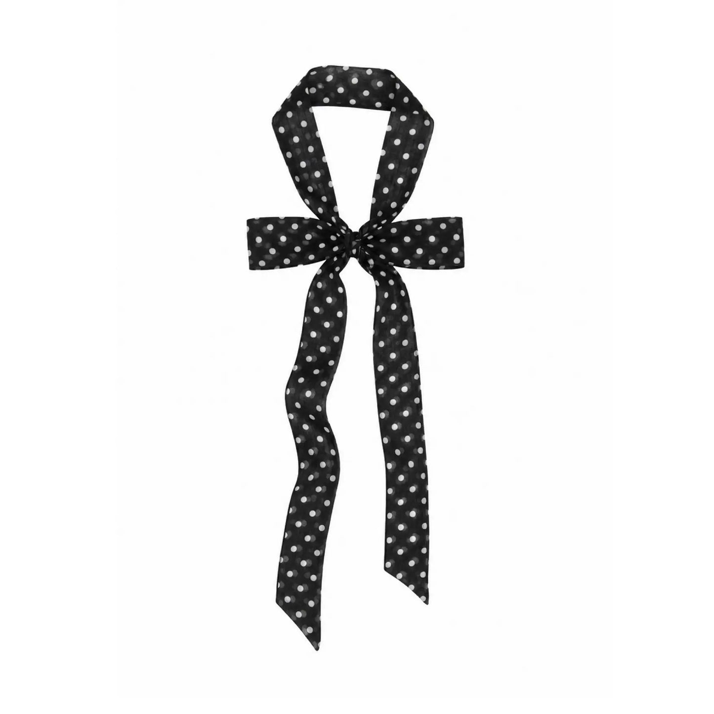 Le Petit Dot Silk Hair Ribbon