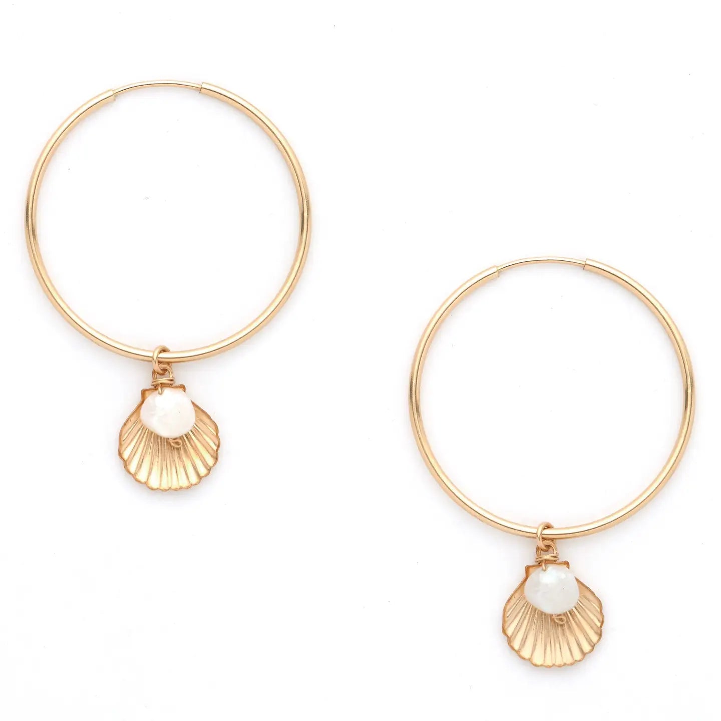 Belle Hoop Earrings