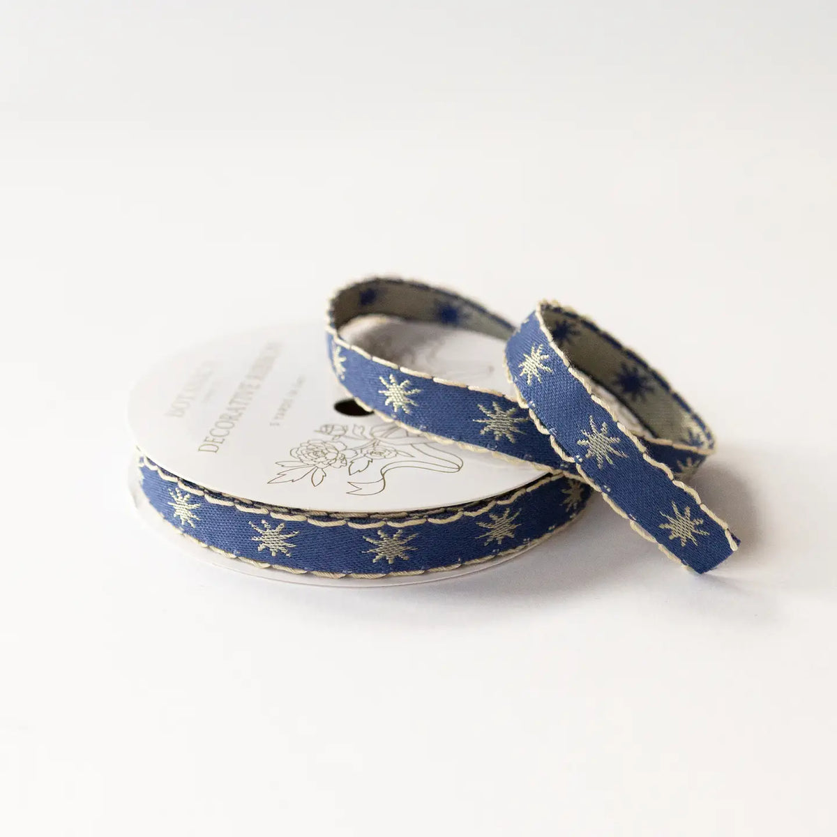 Stars Embroidered Ribbon