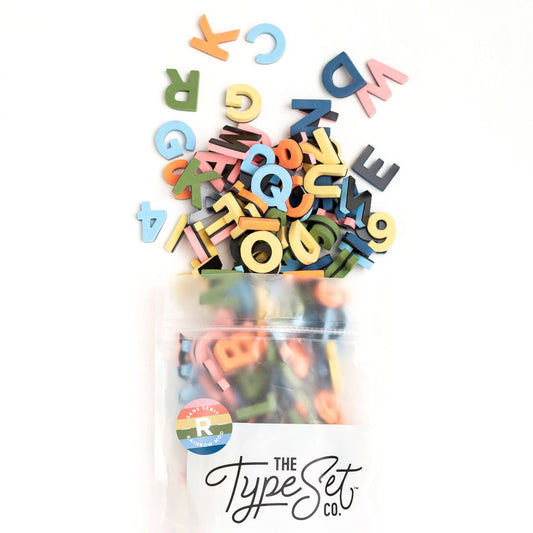 200 Piece Uppercase Magnetic Letters