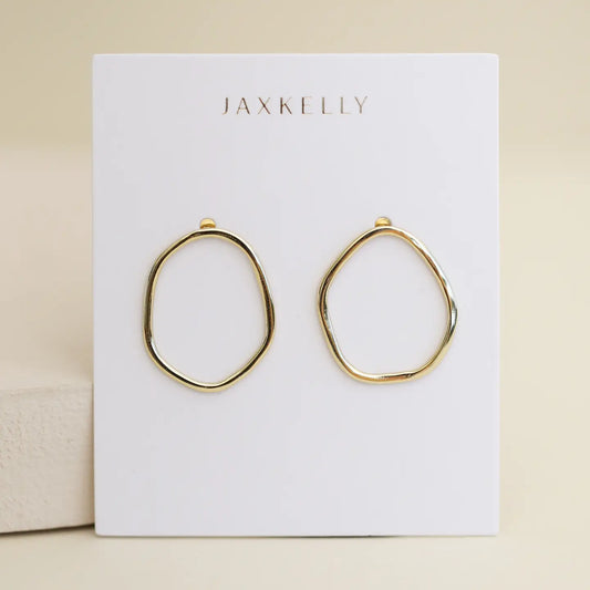 Gold Organic Hoop