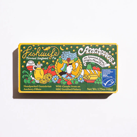 Cantabrian Anchovies in Spanish Extra Virgin Olive Oil