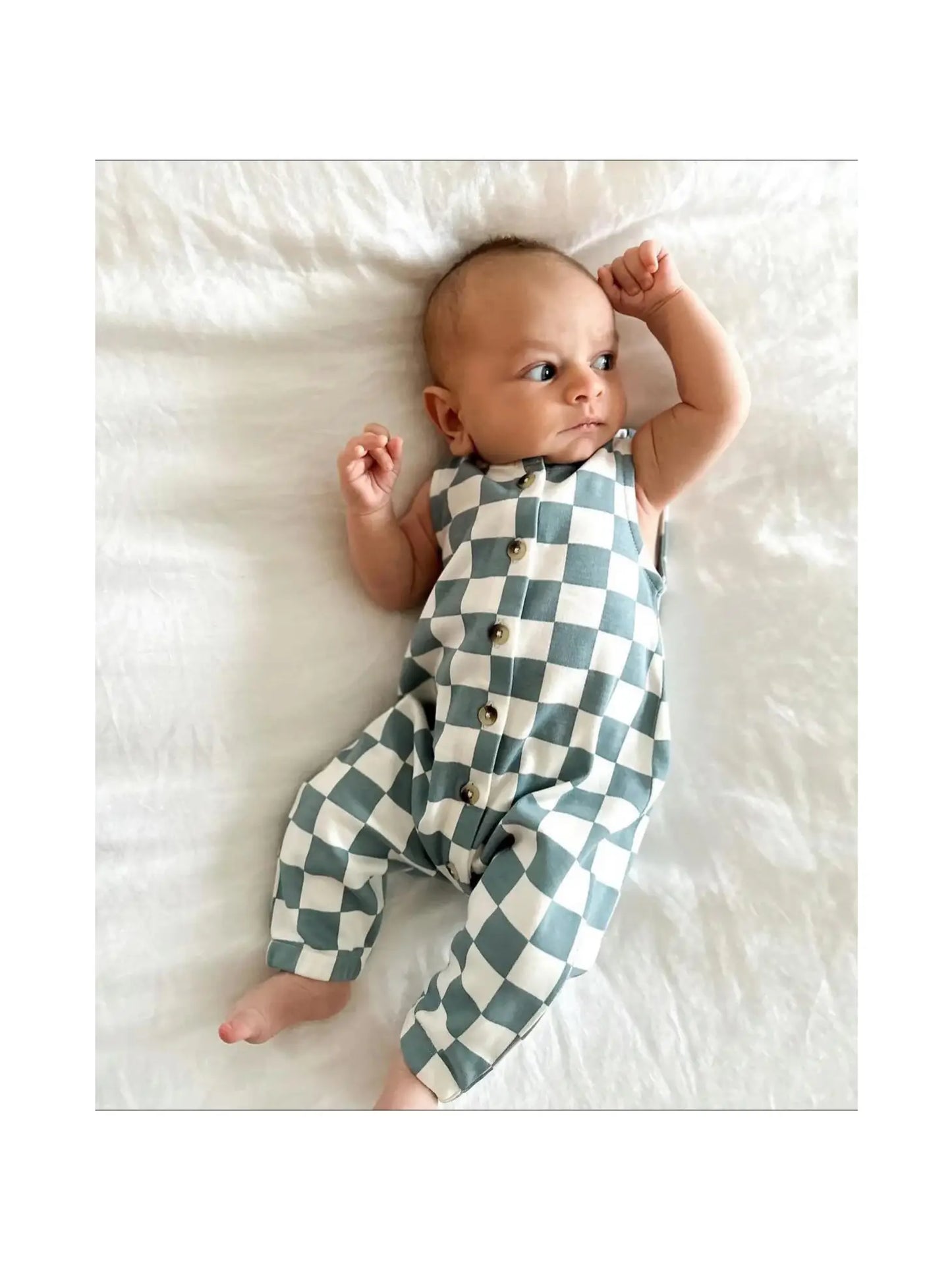 Checkerboard Jumpsuit