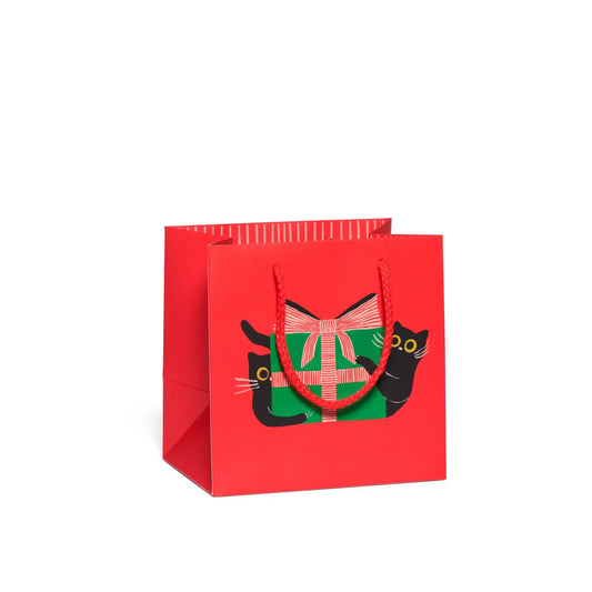 Holiday Small Red Cap Gift Bag
