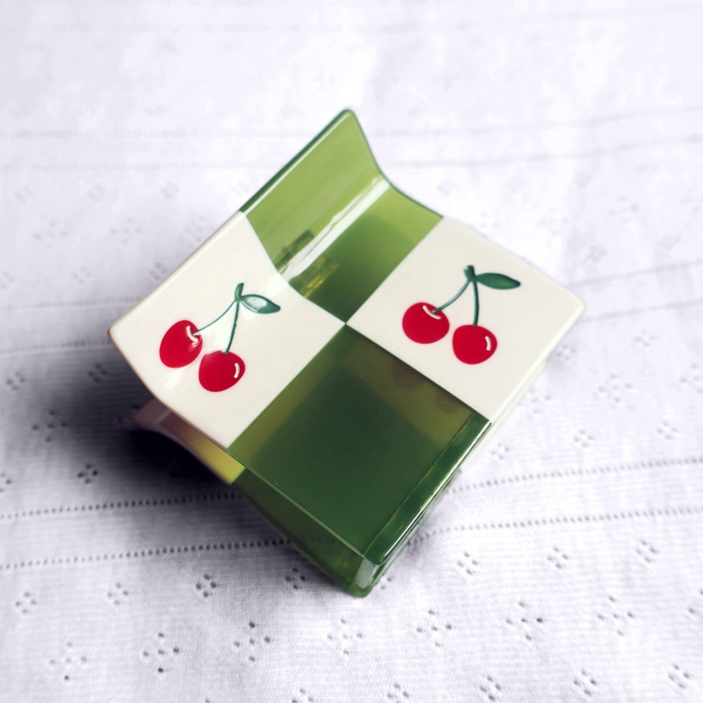 Cherry Patchwork Claw