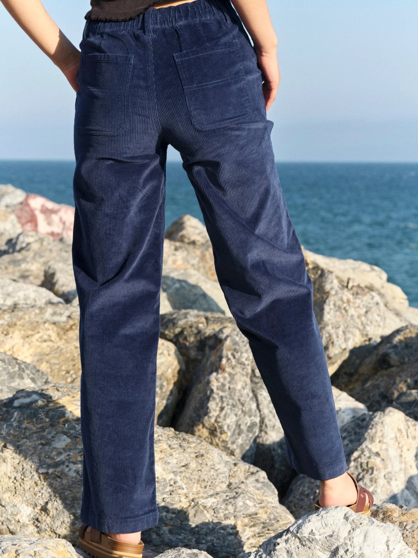 Deep Blue Corduroy Painter Pant