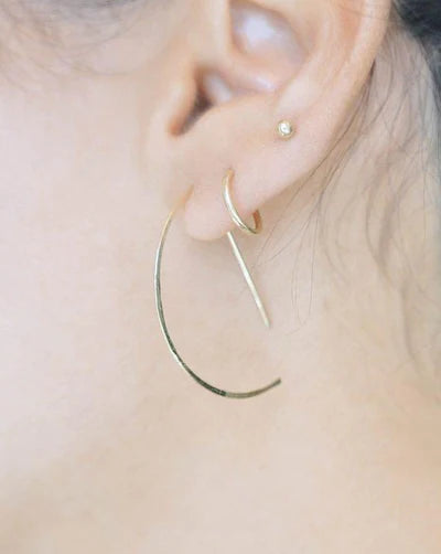 D Earrings, Small