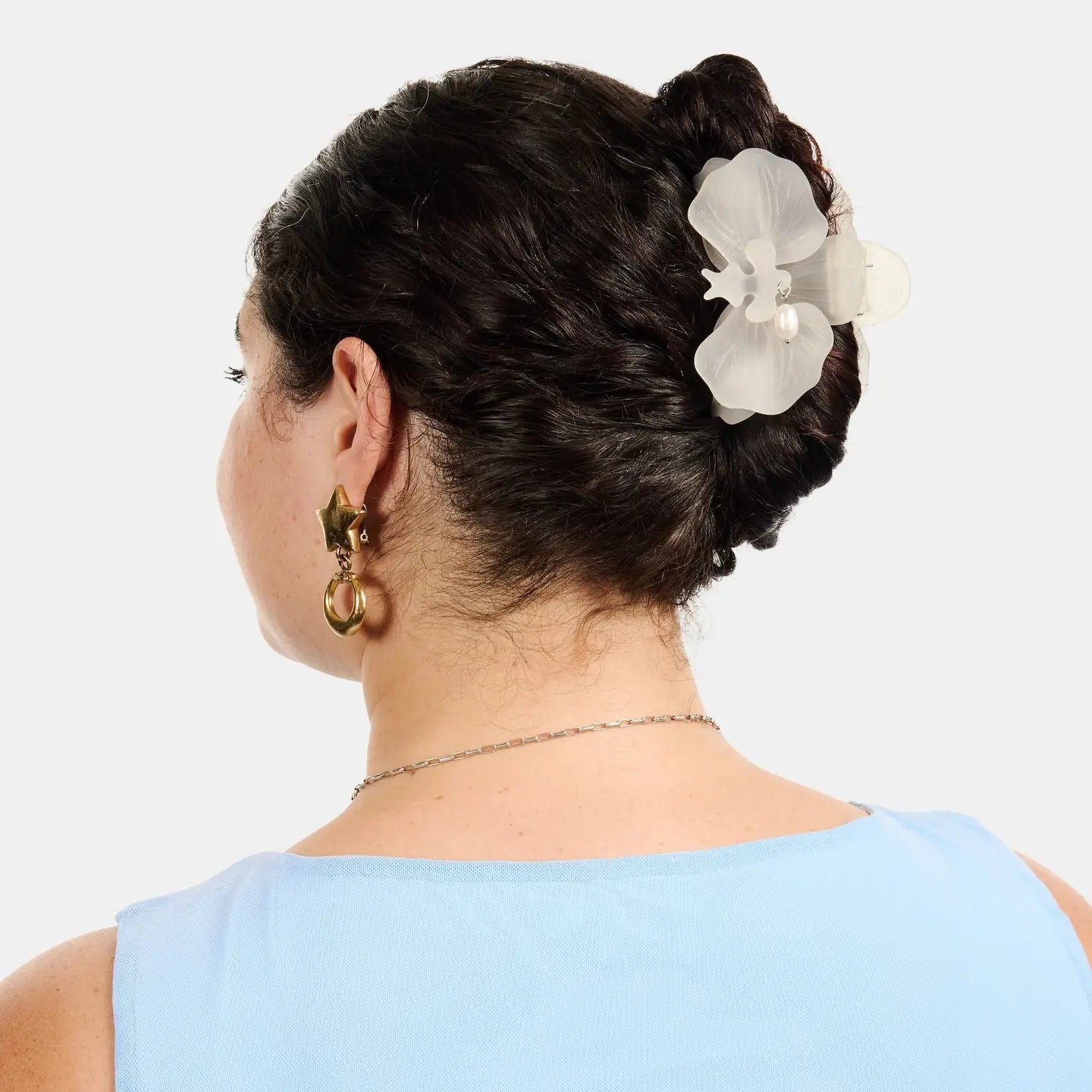 Orchid Claw Clip