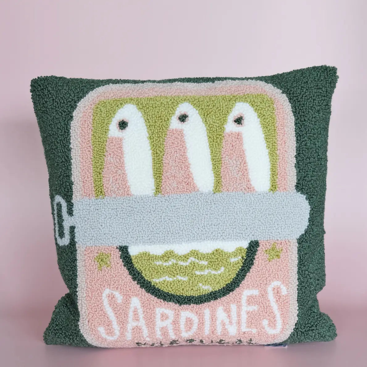Tinned Fish Throw Pillow