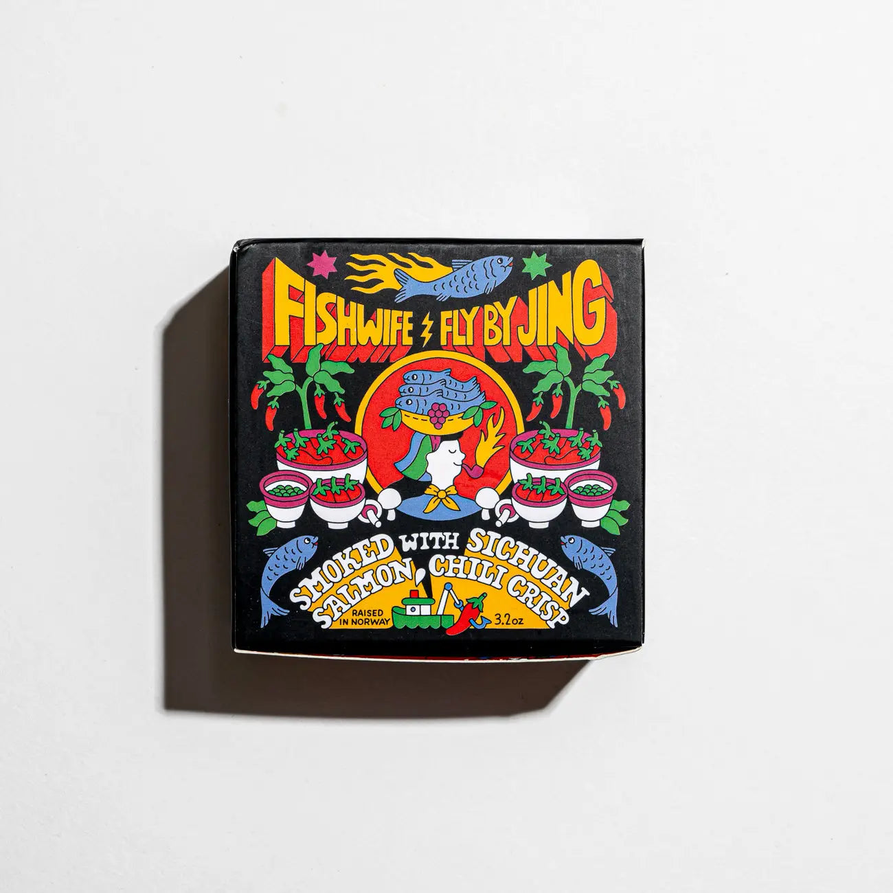 Smoked Salmon With Sichuan Chili Crisp