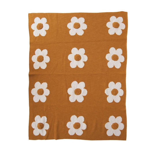 Flower Cotton Blanket